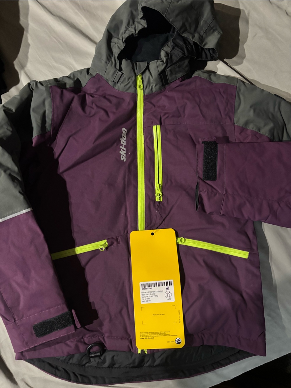 Ski-Doo Teens' Particle Jacket.